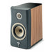 Focal Kanta No1 Bookshelf Speakers, walnut mat and dark grey mat