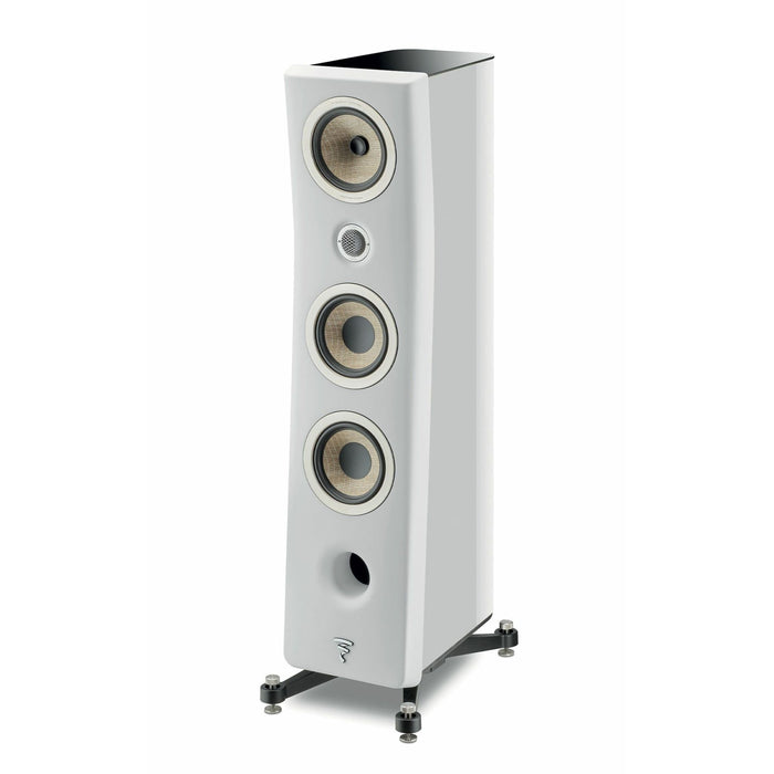 Focal Kanta No2 Floorstanding Speakers, white high gloss and white mat