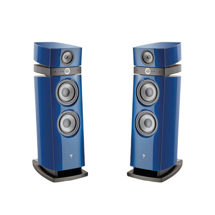 Focal Maestro Utopia Evo Floorstanding Speakers in metallic blue