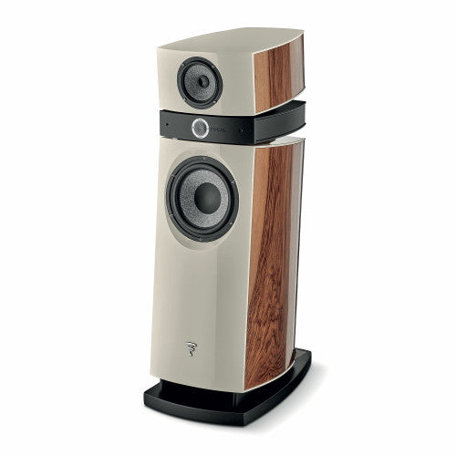 Focal Scala Utopia EVO Floorstanding Speakers, Noyer Naturel angled view