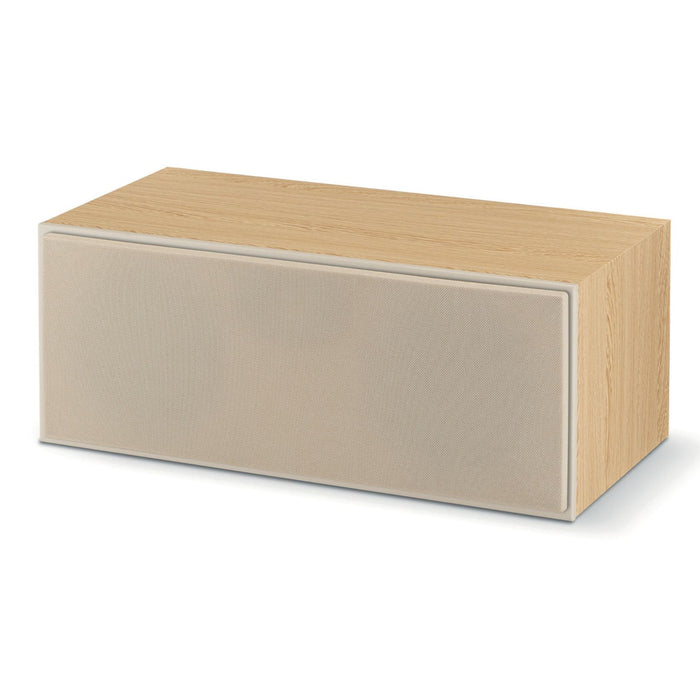 Focal Theva 2-Way Center Channel Speaker, light wood with grill