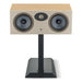 Focal Theva 2-Way Center Channel Speaker, light wood on stand