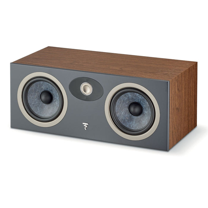Focal Theva 2-Way Center Channel Speaker, dark wood