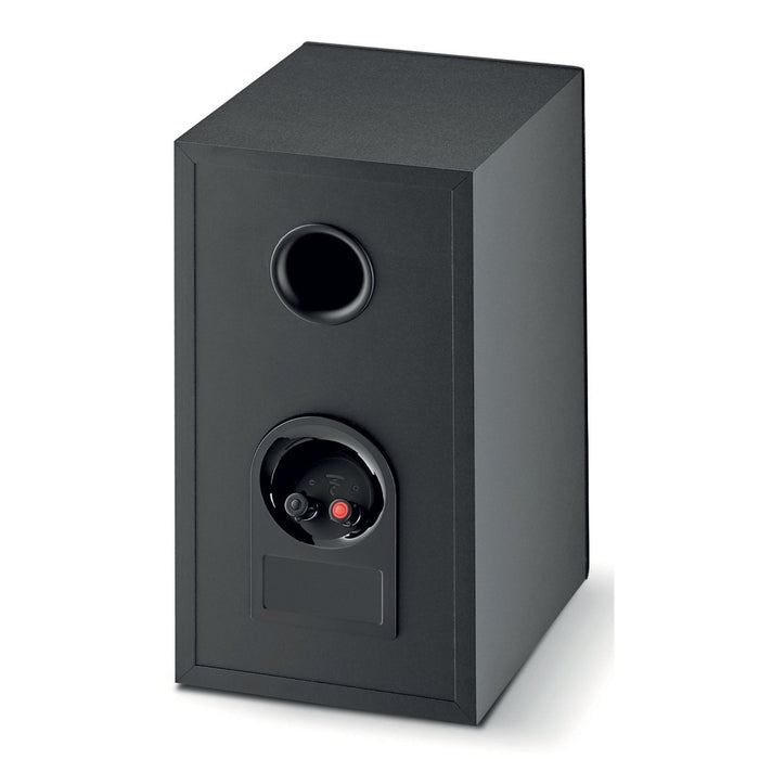 Focal Theva No. 1 Bookshelf Speakers, black rear panel, binding posts