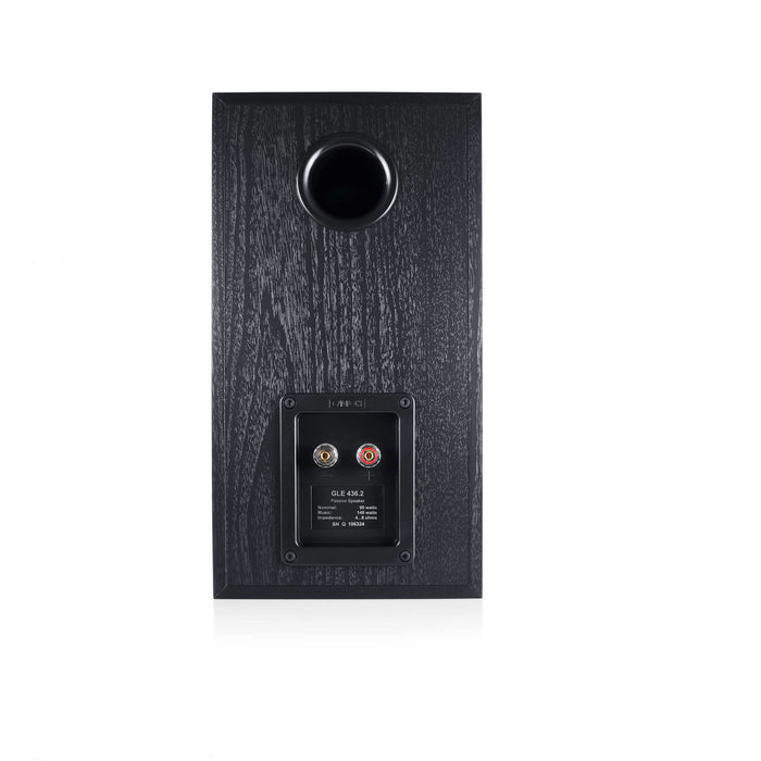 Canton GLE 436.2 Bookshelf Speakers; Black Pair (New)