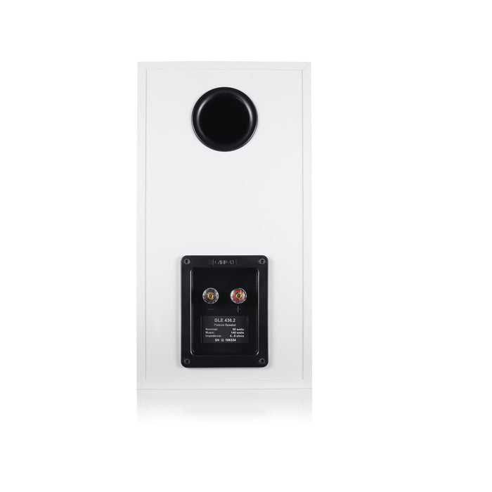 Canton GLe 476.2 Bookshelf Speakers; White Pair (New)