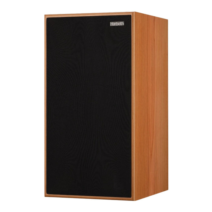 Harbeth C7ES-3 XD2 Bookshelf Speakers, Cherry finish with grill