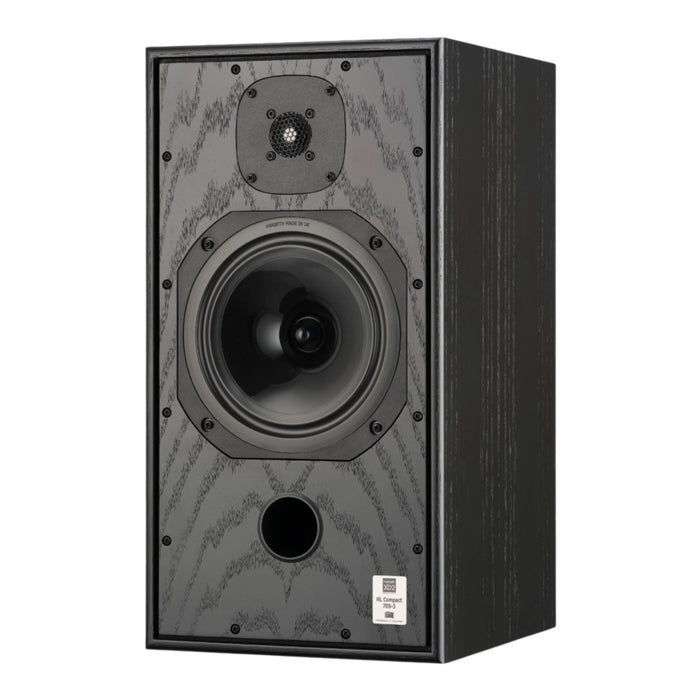 Harbeth C7ES-3 XD2 Bookshelf Speakers, Black Ash finish