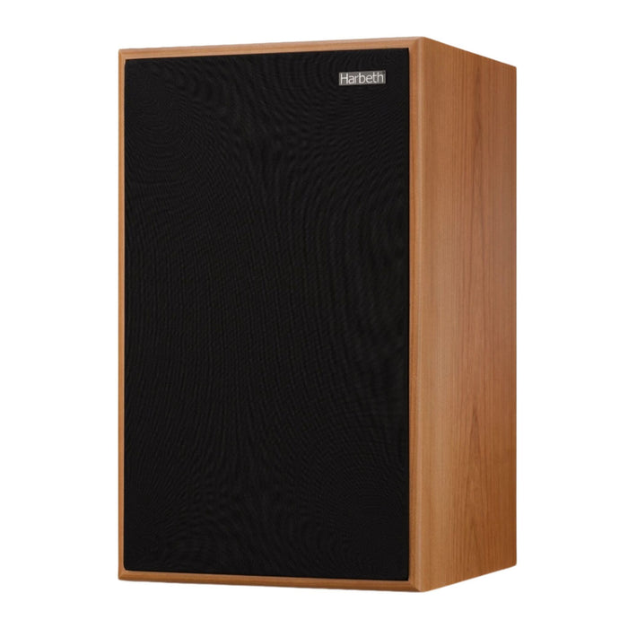 Harbeth Monitor 30.3 XD2 Bookshelf Speakers, Cherry finish with grill