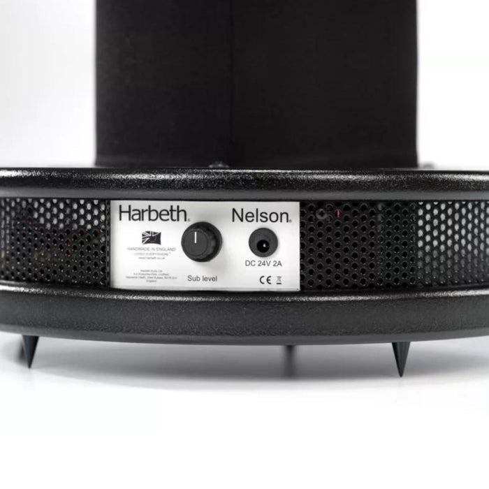 Harbeth Nelson P3 Subwoofer & Stand, rear panel