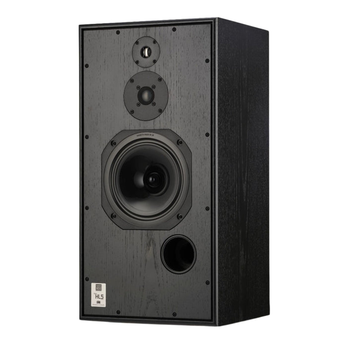 Harbeth SHL5plus XD2 Bookshelf Speakers, Black Ash finish