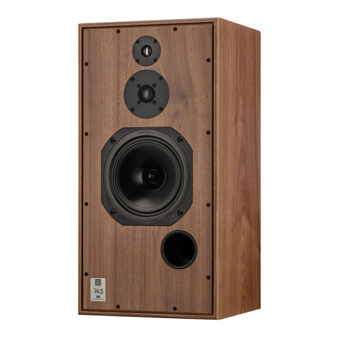 Harbeth SHL5plus XD2 Bookshelf Speakers, Walnut finish