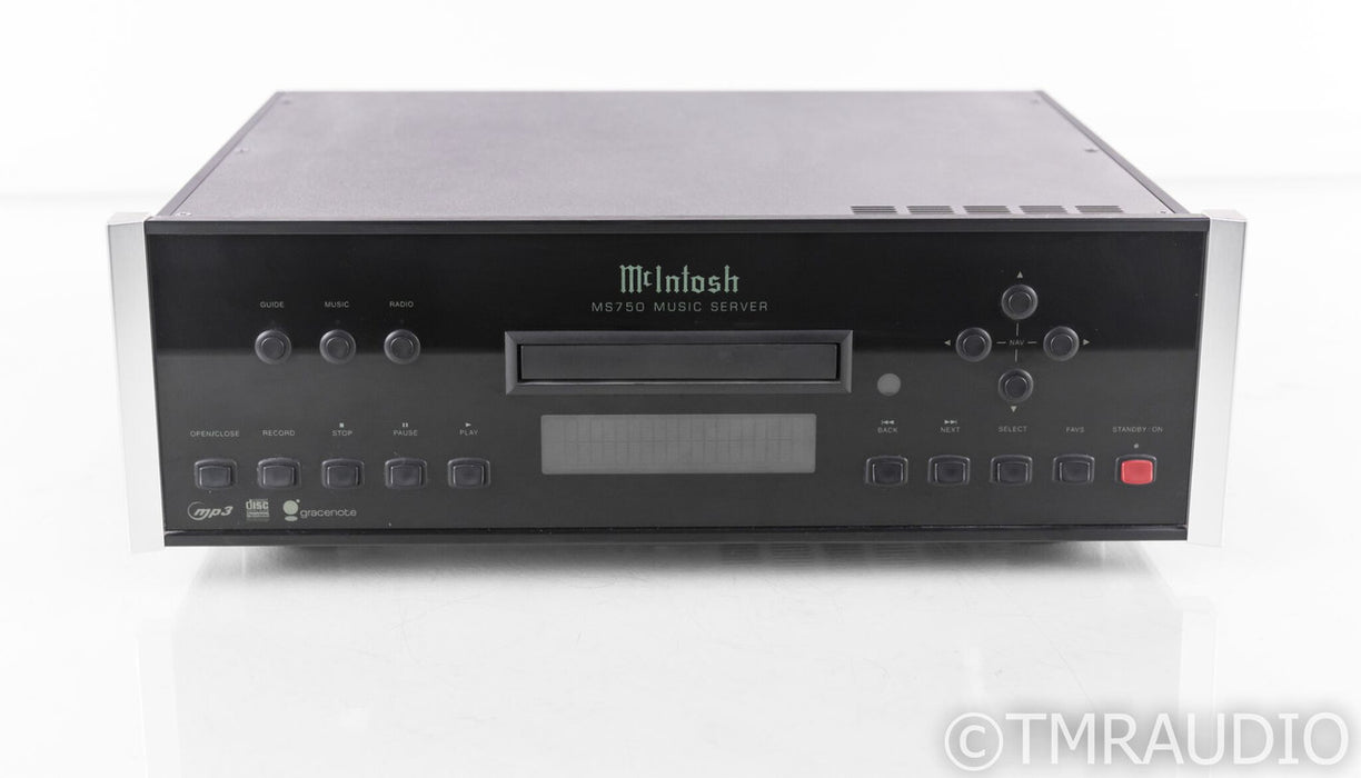 McIntosh MS750 Network Player / CD Ripper; MS-750; 750GB (No Remote)