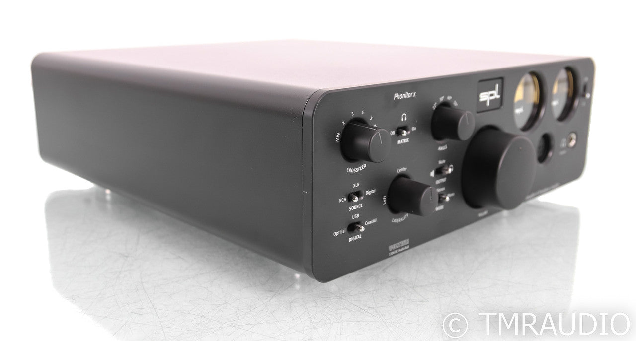 SPL Phonitor X Headphone Amplifier / Preamplifier; Black
