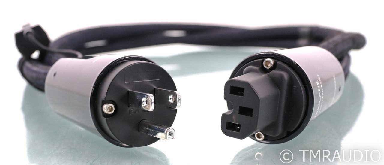 AudioQuest Hurricane High (Variable) Current Power Cable; 1m AC Cord; 72v DBS