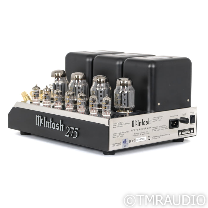 McIntosh MC275 MkVI Stereo Tube Power Amplifier; Black