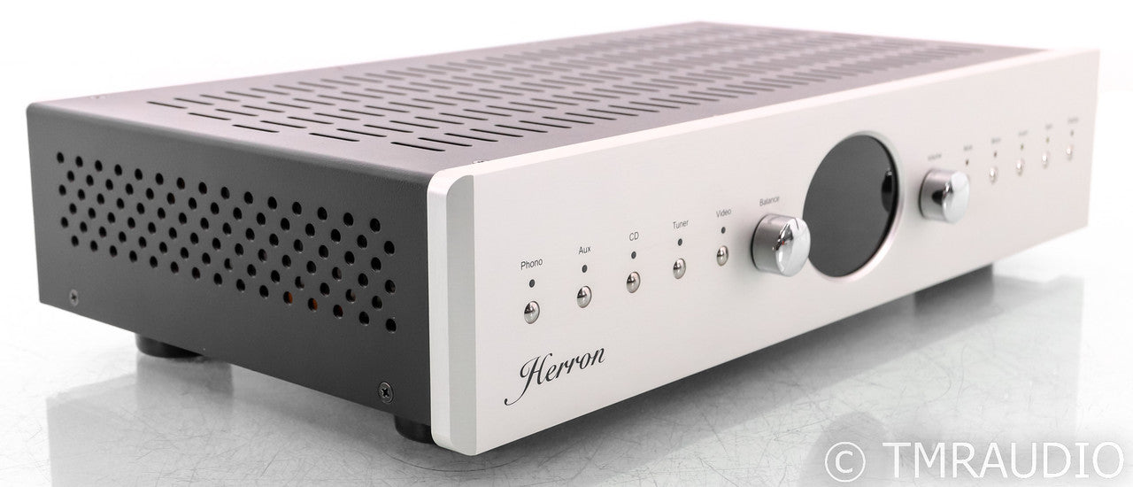 Herron Audio VTSP-2 (r02) Stereo Tube Preamplifier; VTSP2; Remote; Silver