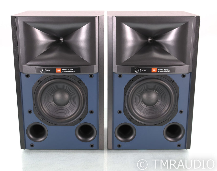 JBL Model 4309 Bookshelf Speakers; Black Pair