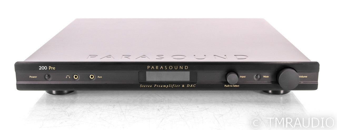 Parasound NewClassic 200 Pre 2.1 Channel Preamplifier; Remote