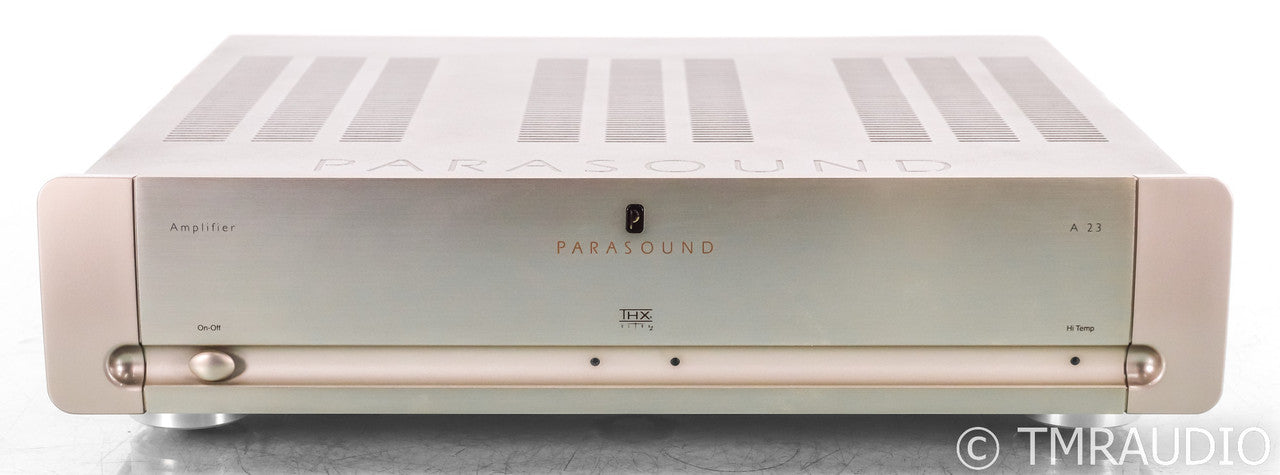 Parasound Halo A23 Stereo Power Amplifier; Silver