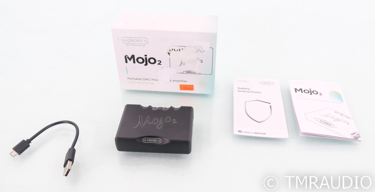 Chord Electronics Mojo 2 Portable DAC / Headphone Amplifier; Black