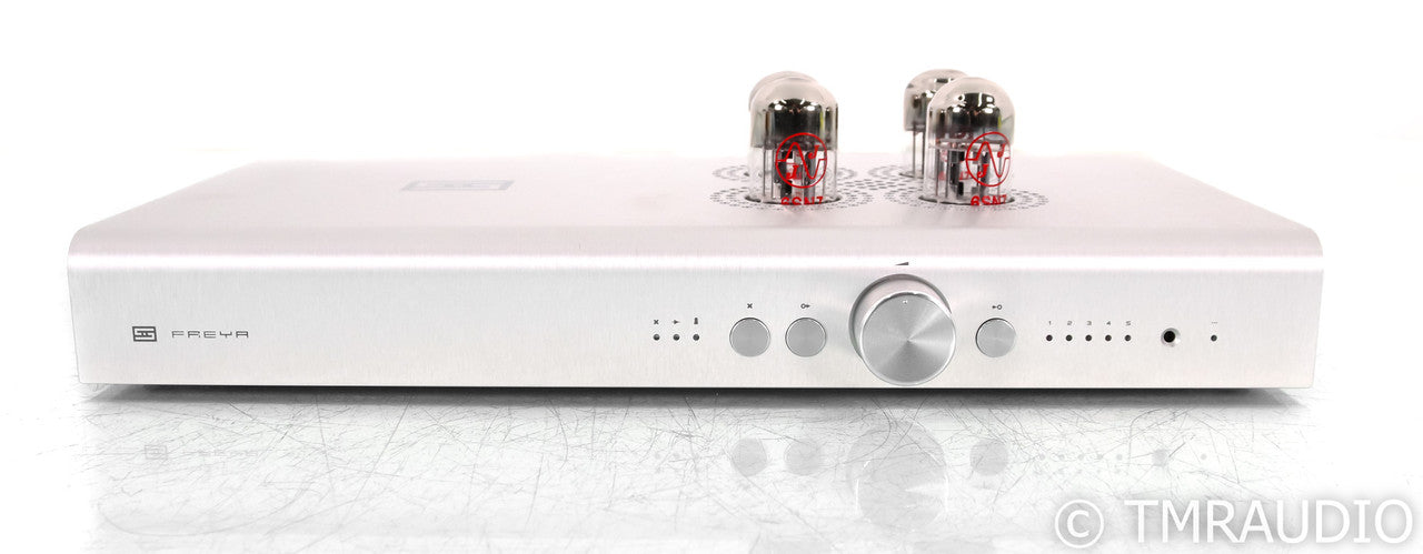 Schiit Freya+ Stereo Tube Hybrid Preamplifier; Remote; Silver