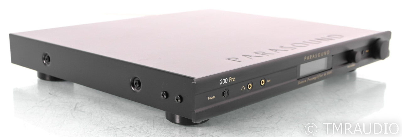 Parasound NewClassic 200 Pre Stereo Preamplifier / DAC; D/A Converter; Remote