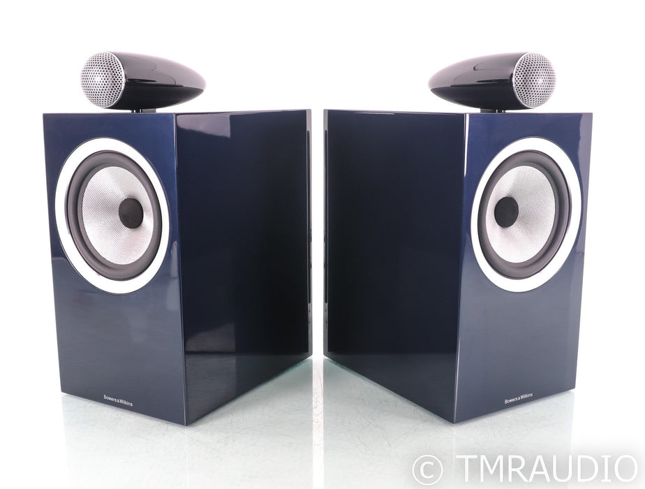 B&W 705 Signature Bookshelf Speakers; 705S2; Midnight Blue Pair