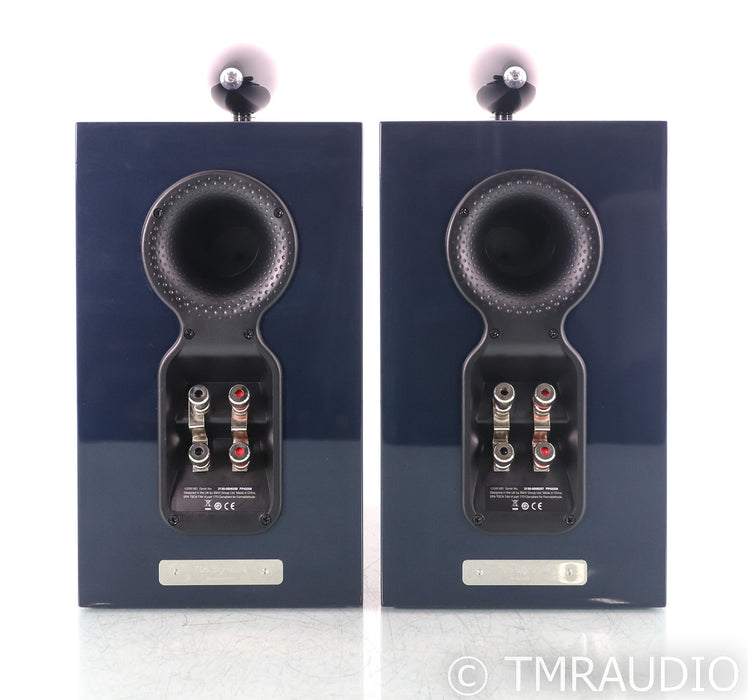 B&W 705 Signature Bookshelf Speakers; 705S2; Midnight Blue Pair