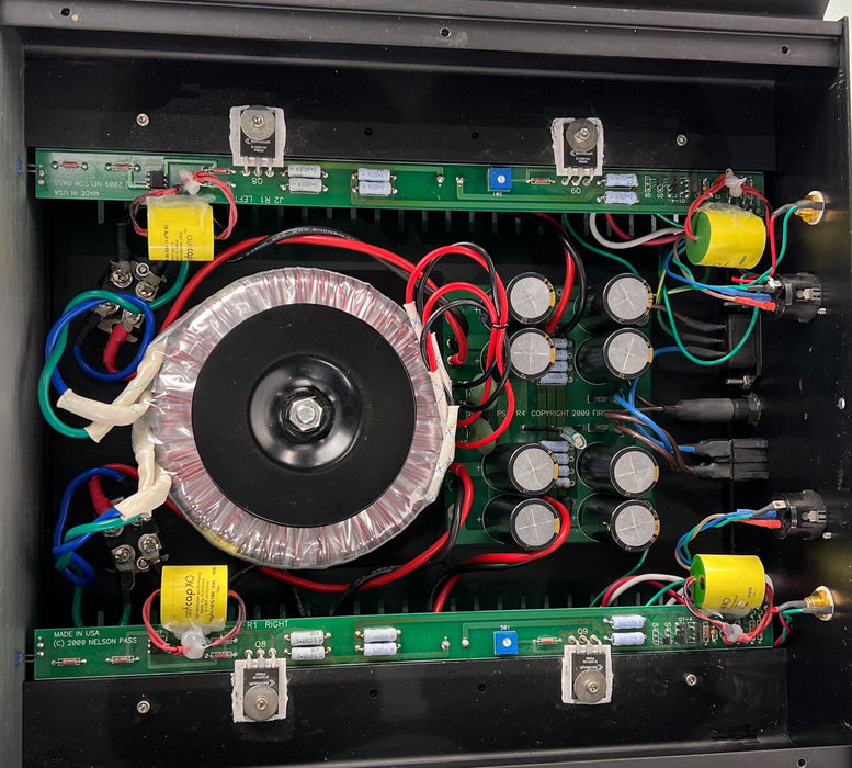 First Watt J2 Stereo Power Amplifier; Silver; J-2; By Nelson Pass; Silver; J-2; By Nelson Pass