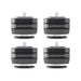 IsoAcoustics Gaia III Neo Isolators, black set of four