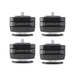 IsoAcoustics Gaia II Neo Isolators in black finish