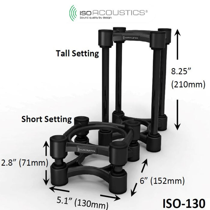 IsoAcoustics ISO-130 Isolation Stand
