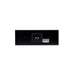 Totem Acoustic KIN FLEX Center Channel Speaker in black, rear view
