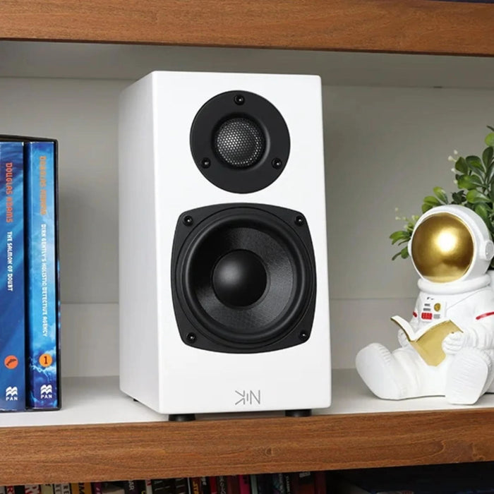 Totem Acoustic KIN ONE Bookshelf Speakers lifestyle shot