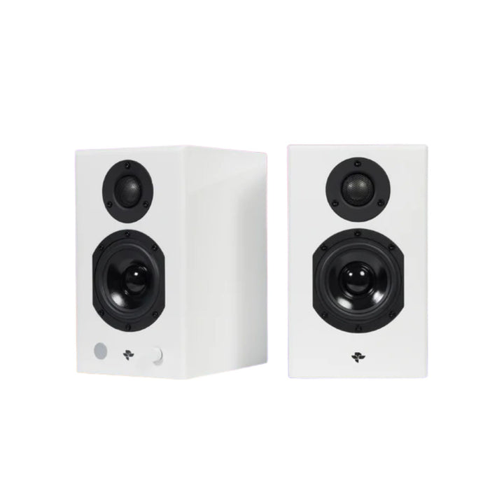 Totem Acoustic KIN Play Mini Bookshelf Speakers in white