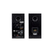 Totem Acoustic KIN Play Bookshelf Speakers in black, rear view