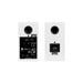 Totem Acoustic KIN Play Bookshelf Speakers in white, rear view