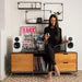 Totem Acoustic KIN Play Bookshelf Speakers lifestyle view