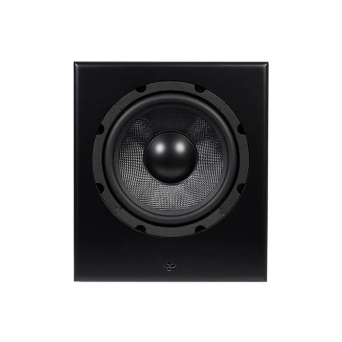 Totem Acoustic KIN Sub 8 Subwoofer in black, front view