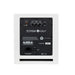 Totem Acoustic KIN Sub 8 Subwoofer in white, rear view