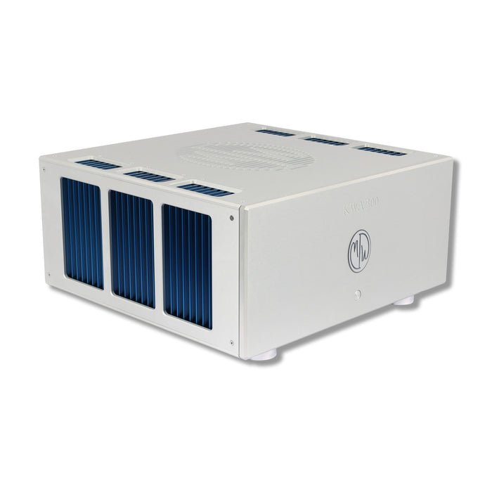 ModWright KWA 300 Reference Power Amplifier angled side view
