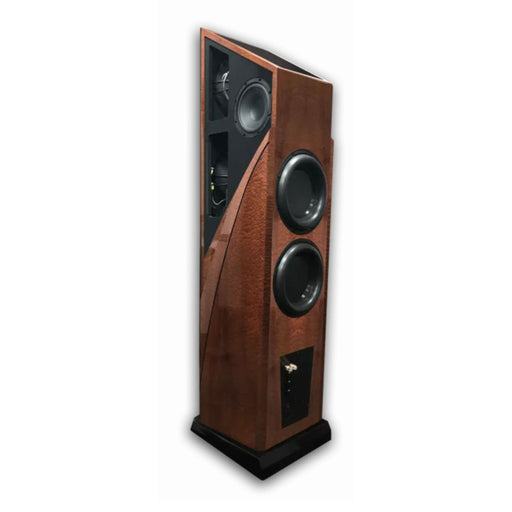 Legacy Audio Valor Speakers, rear panel view, binding posts