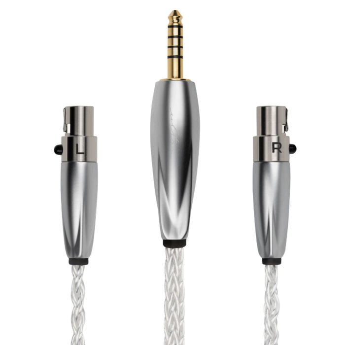 MINI 4 PIN XLR TO 4.4 MM PURE SILVER ULTRA CABLE