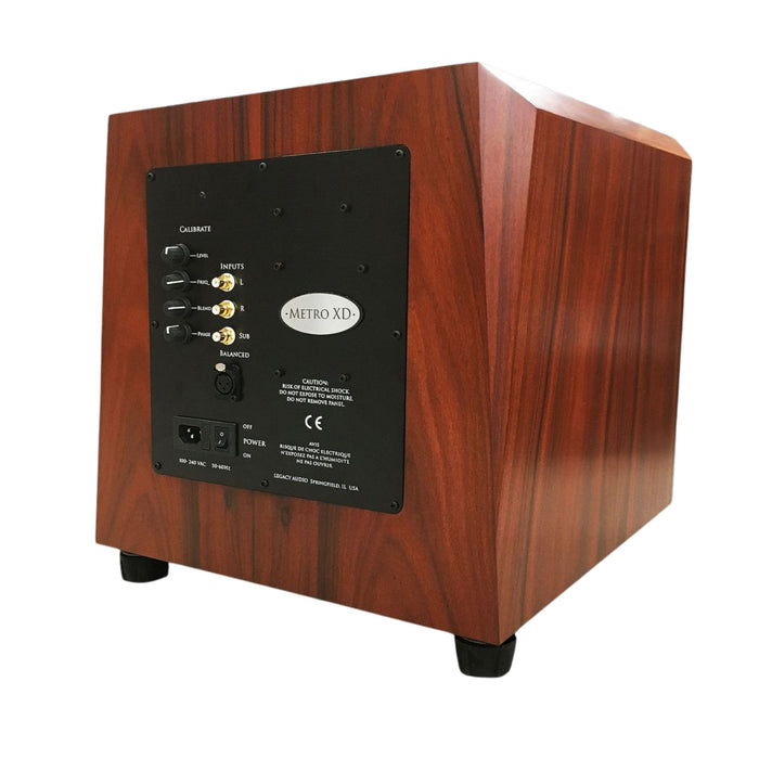 Legacy Audio Metro XD Subwoofer, rear view