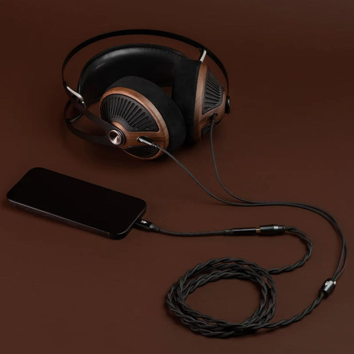 Meze 105 Silva Open-Back Headphones with phone and headphone cable