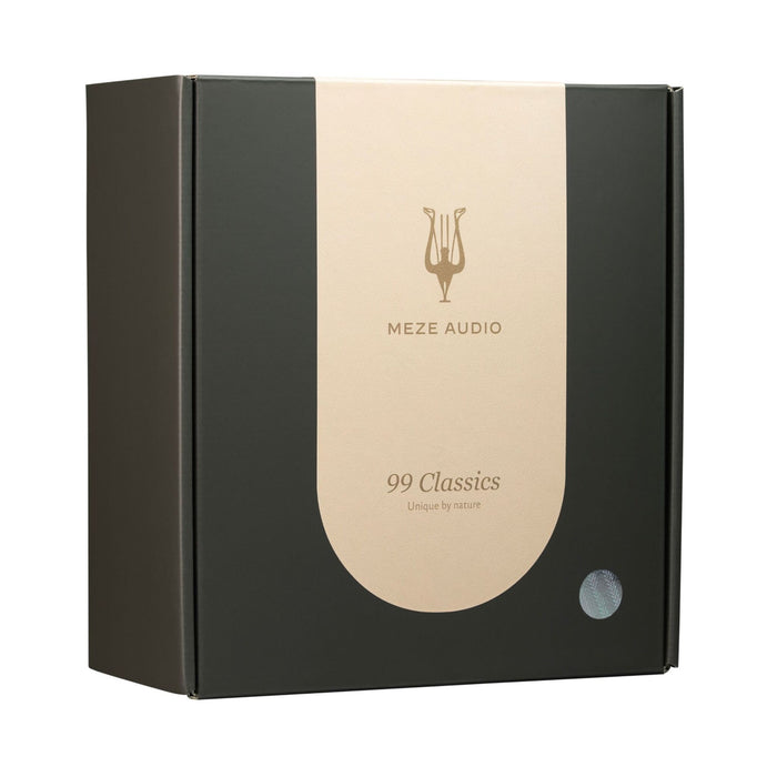 Meze 99 Classics 2nd Gen Closed-Back Headphones, elegant packaging
