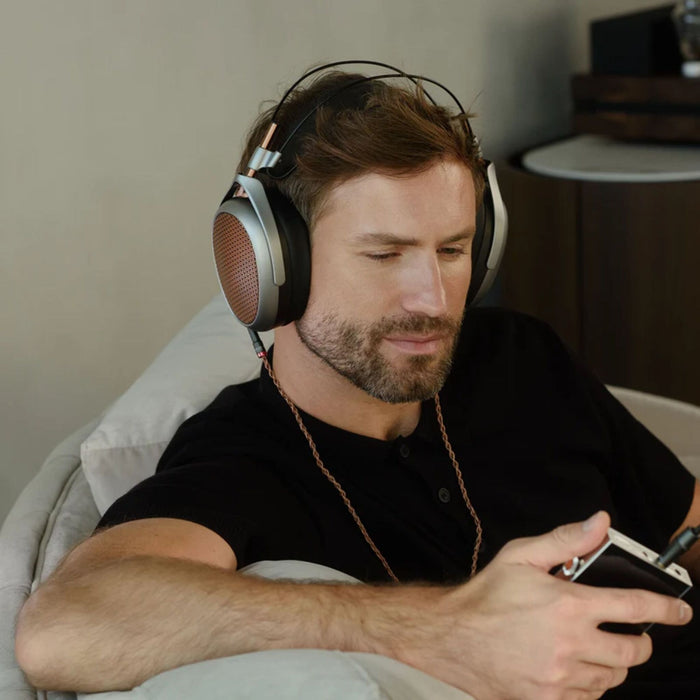 Meze Audio POET Headphones lifestyle shot
