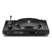 MoFi MasterDeck Turntable, black ash rear view 
