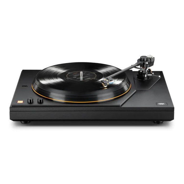 MoFi MasterDeck Turntable, black ash with record